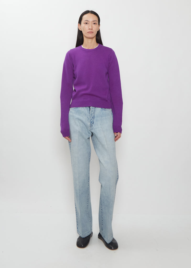 Light Cashmere Knit Pullover