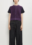 Alpaca Cropped Vest