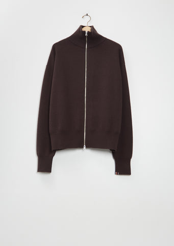 n°319 Xtra Out Cashmere Cardigan — Dark Brown