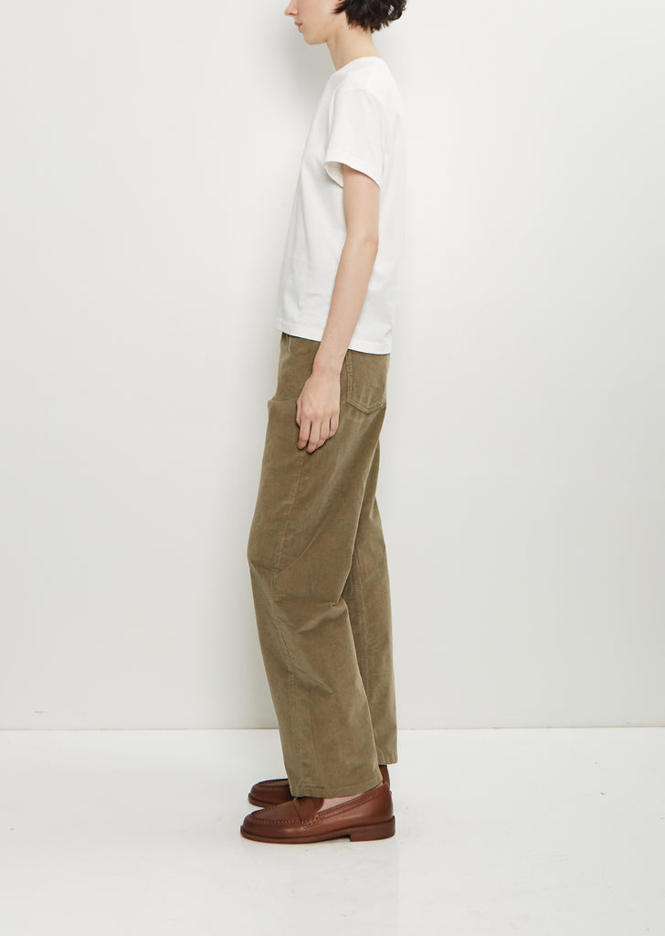 Marine Cotton Tee — Off White