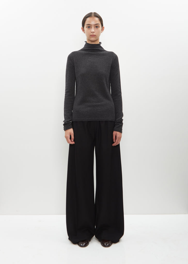 Cashmere Ilmo Top — Enzyme Black