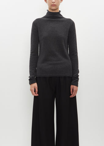 Cashmere Ilmo Top — Enzyme Black