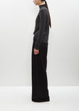 Cashmere-Wool Flannel Gala Pant