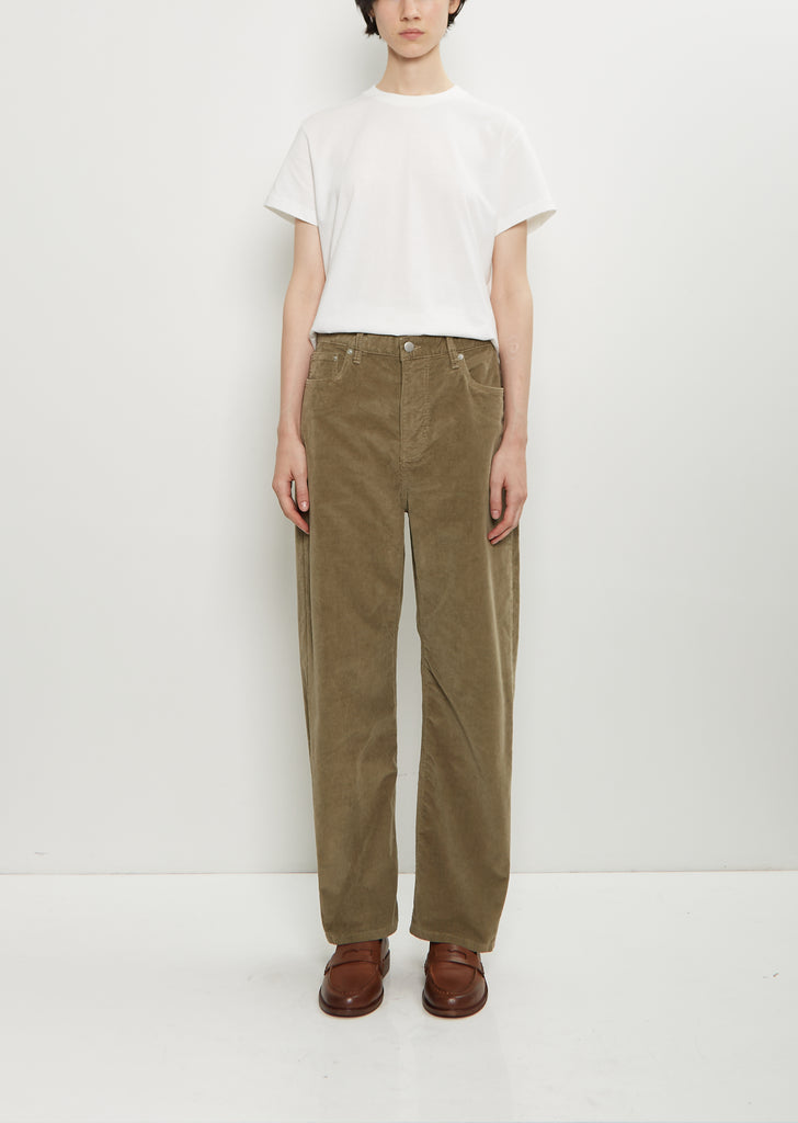 Denjo Corduroy Pant — Lichen