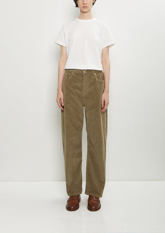 Denjo Corduroy Pant — Lichen