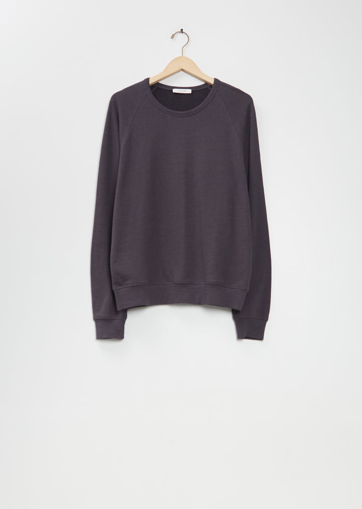 Crew Neck Cotton Wool Sweatshirt