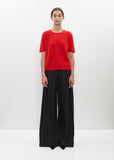 Pleated Poly-Wool Gala Pant