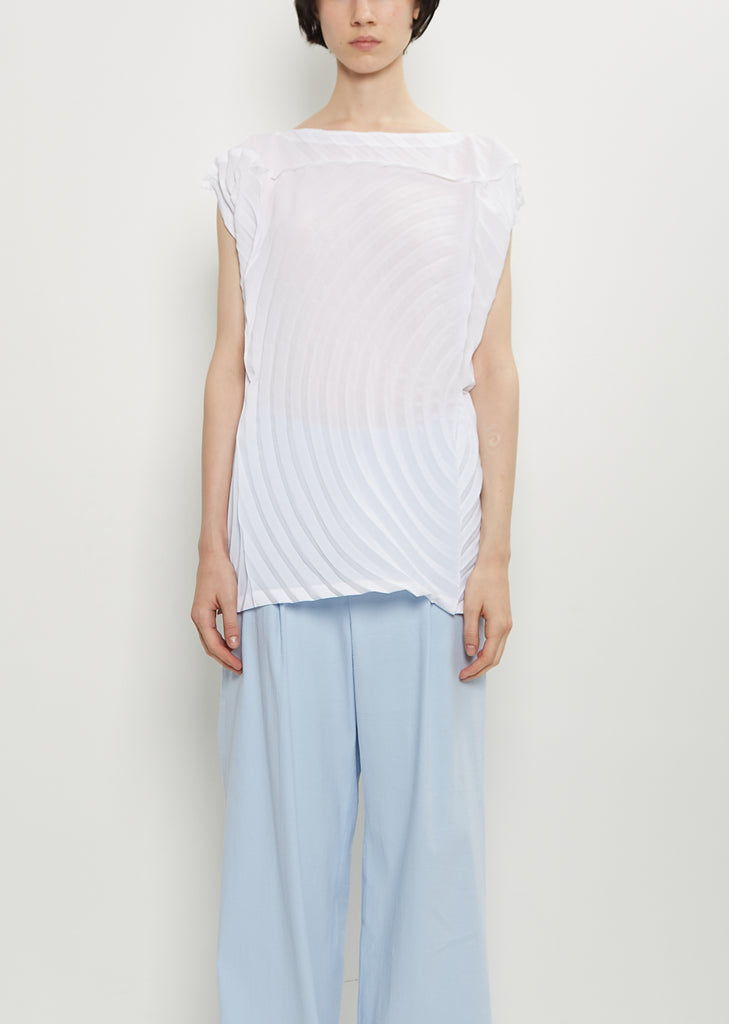 Paper Bag Pleats Top