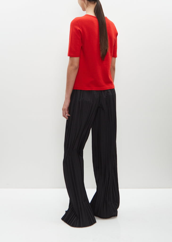 Cashmere-Wool Flannel Gala Pant