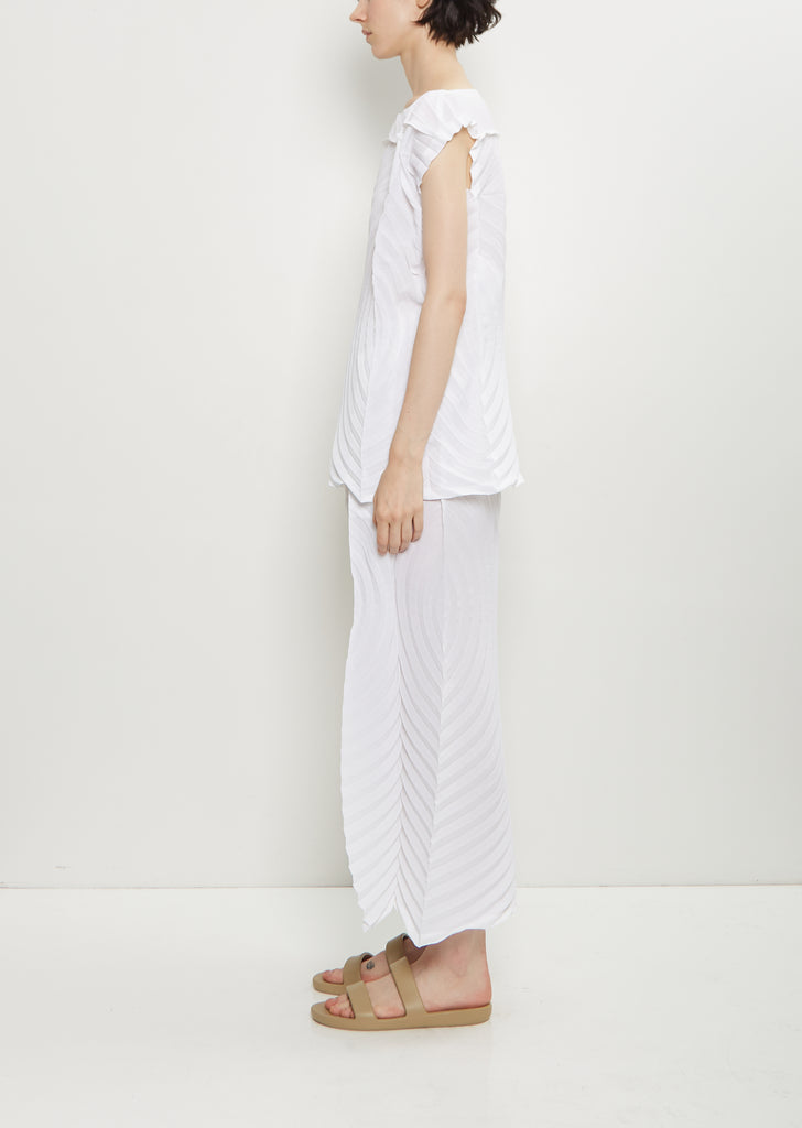 Paper Bag Pleats Skirt