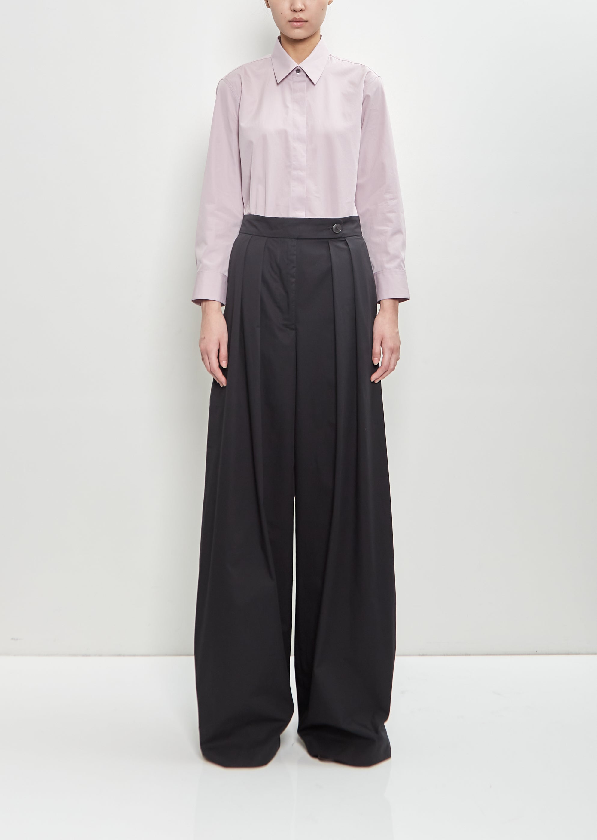 パンツ DRIES VAN NOTEN PAMPLONA COTTON TROUSERS Cotton Pamplona Pants – La Garçonne