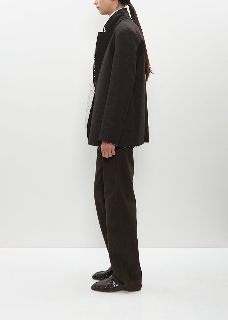 Textured Wool-Cotton Lysandre Jacket