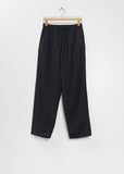 Wool Knit Tapered Pants