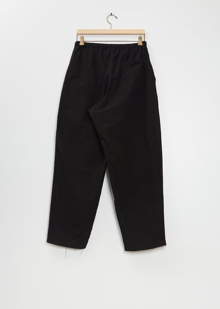 Cotton Flannel Tapered Pants