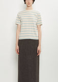 Gradient Stripe Cotton Tee
