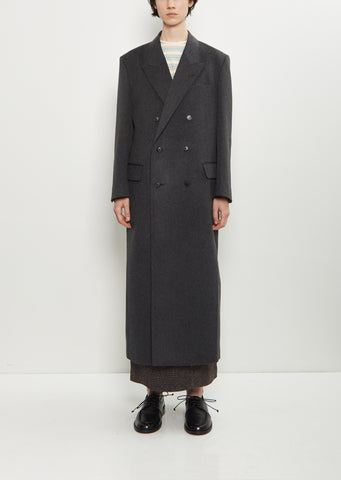 Cashmere Moleskin Coat