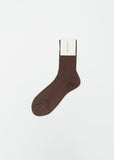 One Ribbed Socks — Castagna