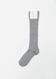College Merino Socks — Grey