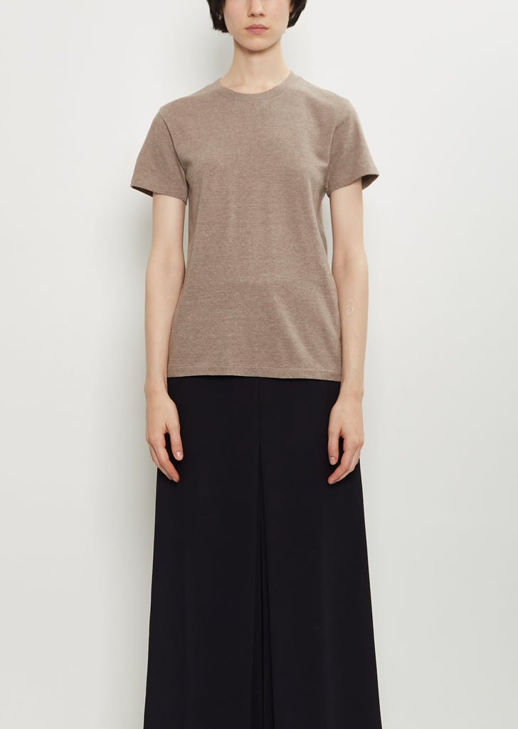 Cotton Seamless Crew Neck Tee
