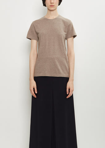 Cotton Seamless Crew Neck Tee