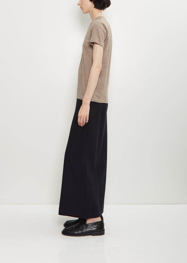 Cotton Seamless Crew Neck Tee