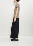 Cotton Seamless Crew Neck Tee