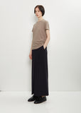 Cotton Seamless Crew Neck Tee
