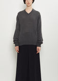 Light Cashmere V-Neck Pullover