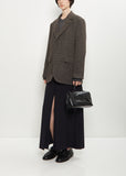 Mini Orizzonte Shoulder Bag — Black