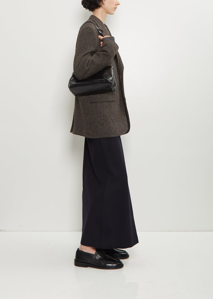 Mini Orizzonte Shoulder Bag — Black