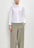 Cotton Clavini Bis Shirt — White