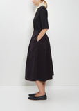 Cotton Pleated Skirt