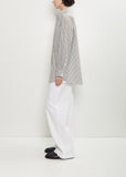 Odd Stripes Wool Cotton Shirt