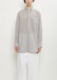 Odd Stripes Wool Cotton Shirt