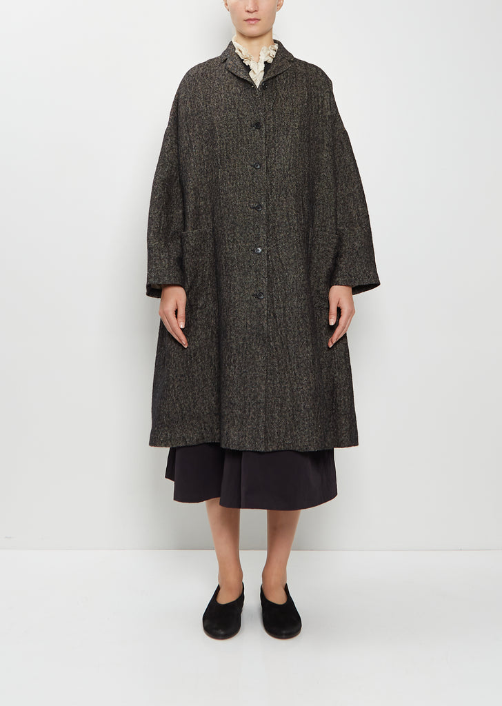 Hemp Wool Long Coat