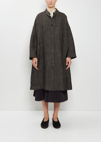 Hemp Wool Long Coat