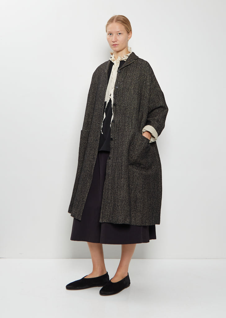 Hemp Wool Long Coat