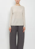 Silk Cashmere Crewneck Sweater
