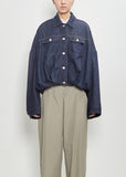 Cotton Denim Vesto Jacket