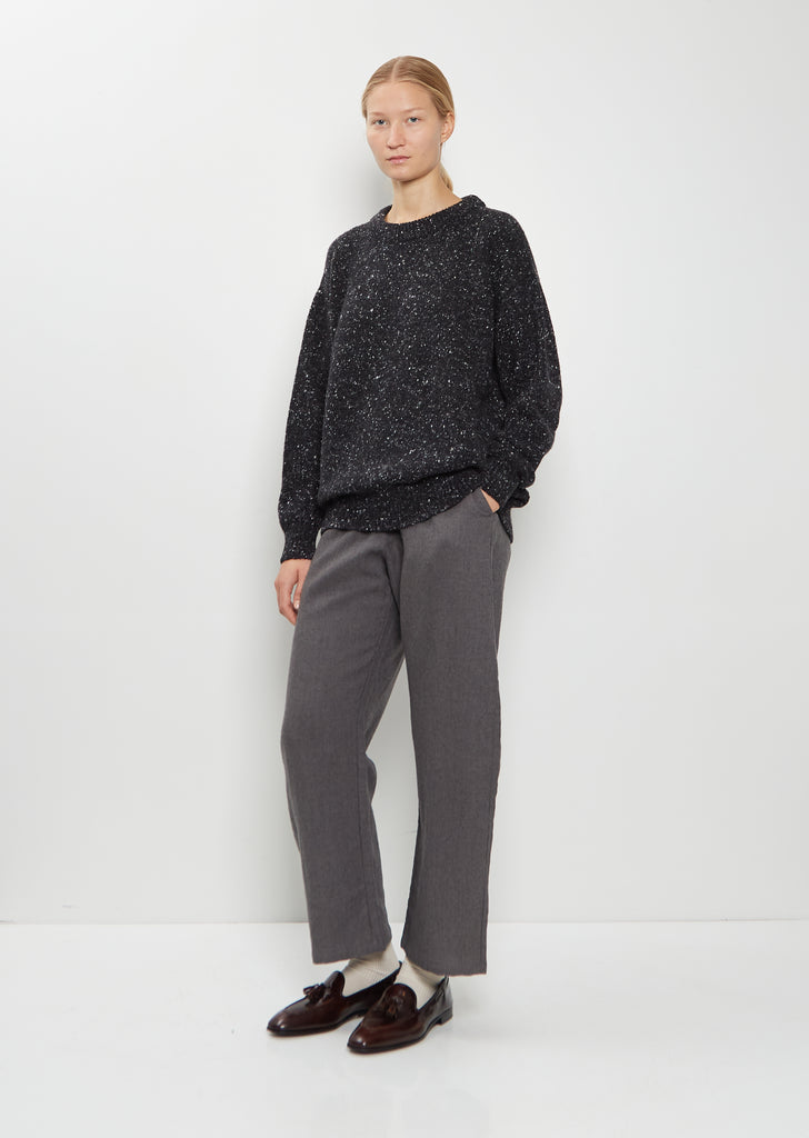 Bay Cashmere Sweater — Anthracite