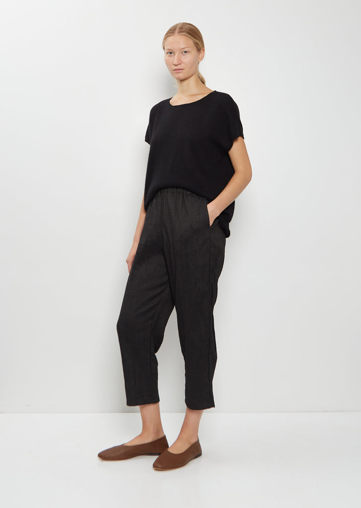 Linen Wool Tapered Pant