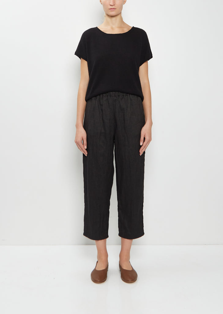 Linen Wool Tapered Pant