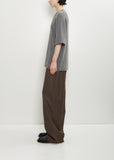 Raven Mercerized Wool Sweater — Anthracite Melange