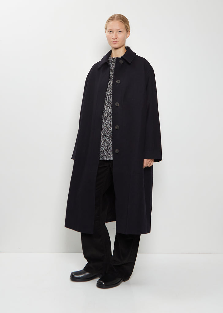 Ria Wool Rounded Overcoat