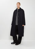 Ria Wool Rounded Overcoat