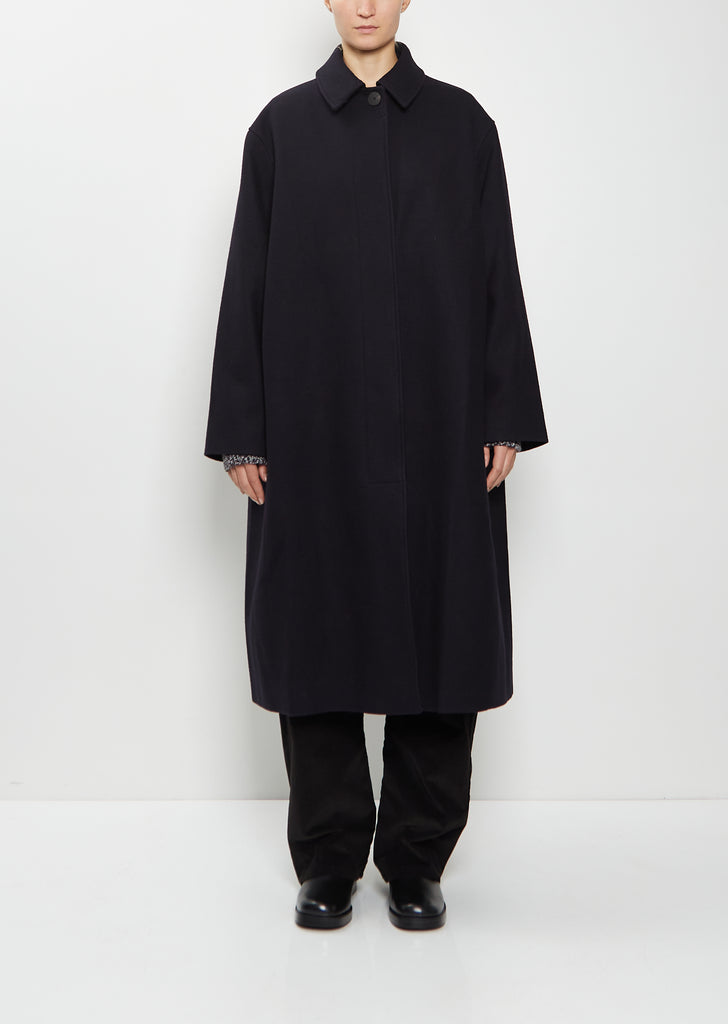 Ria Wool Rounded Overcoat