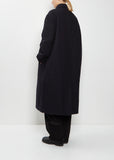 Ria Wool Rounded Overcoat