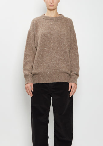 Bay Cashmere Sweater — Nature Brown