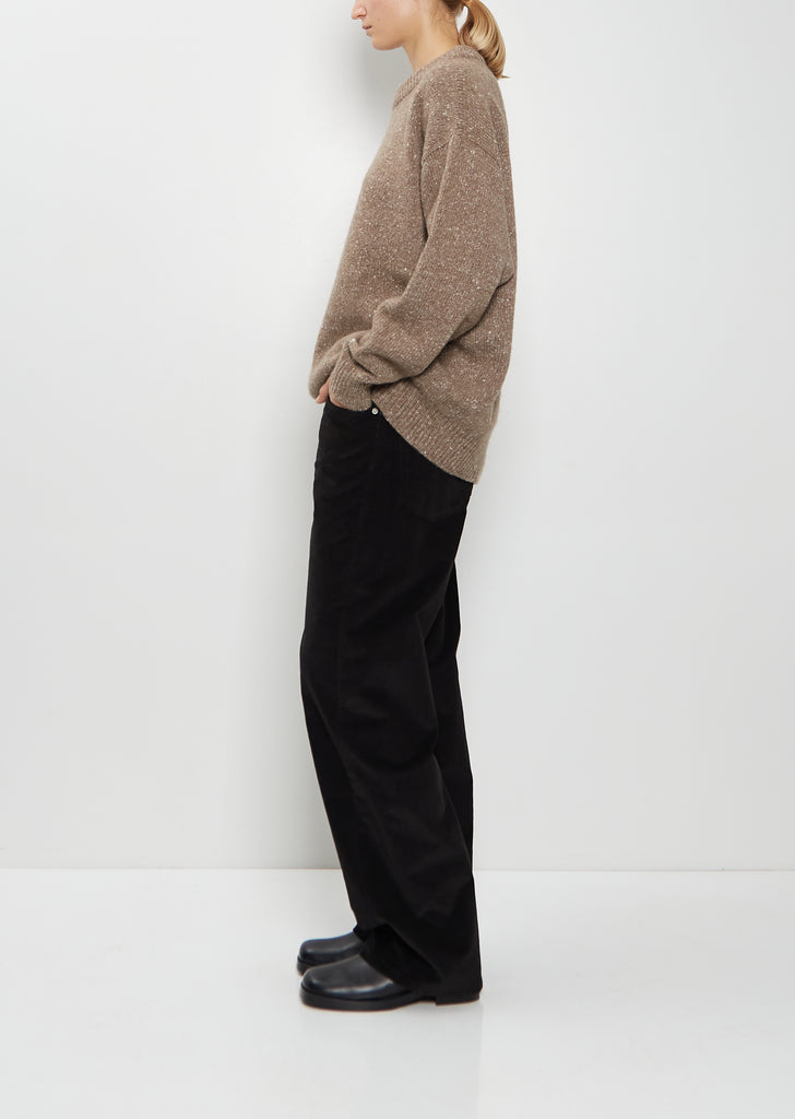 Bay Cashmere Sweater — Nature Brown