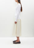 Wool Silk Twinflower Skirt